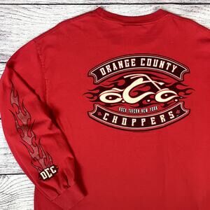 2004 Orange County Choppers Long Sleeve Motorcycle Shirt